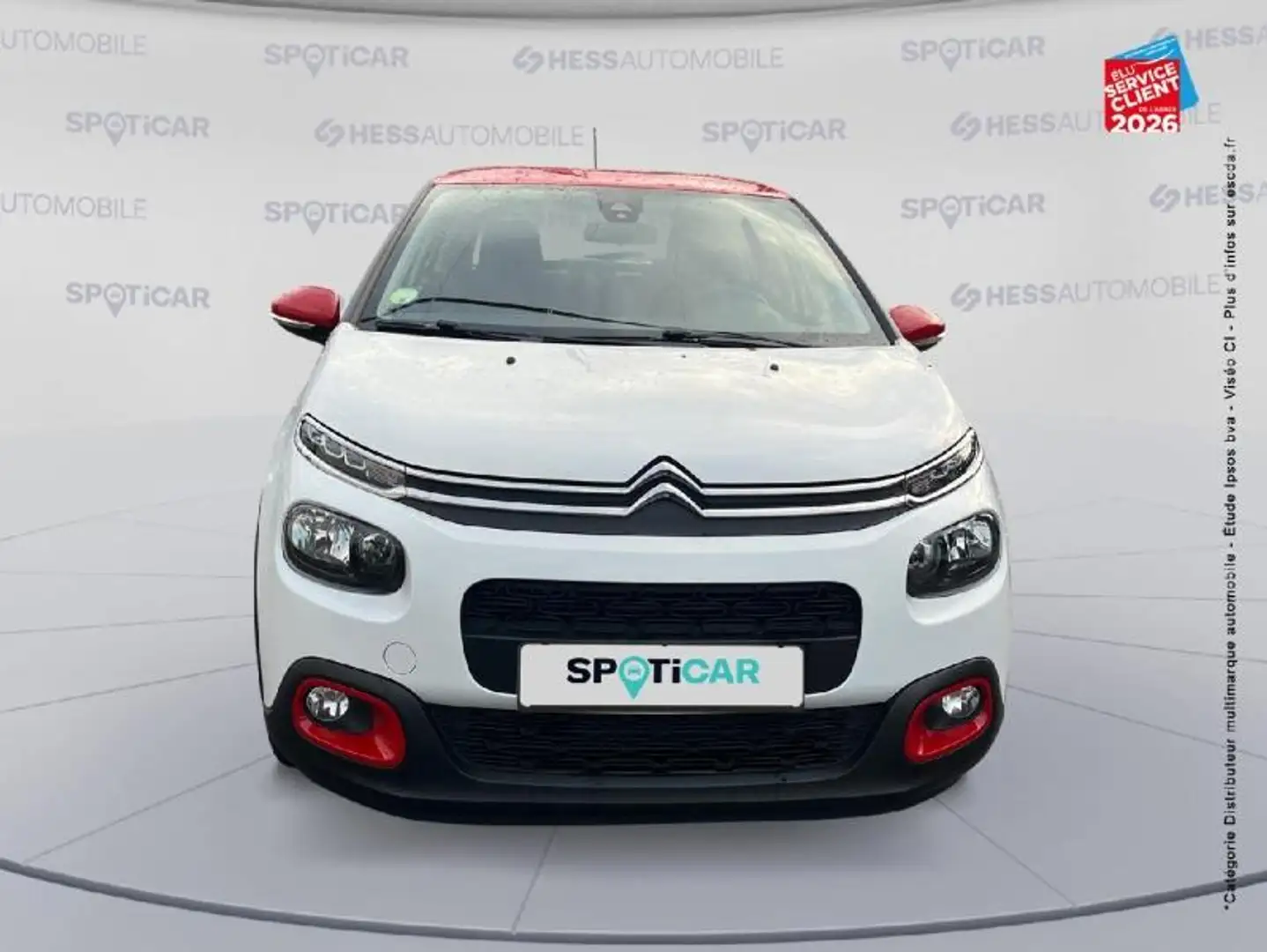 Citroen C3 BlueHDi 75ch Graphic S\u0026S Blanc - 2