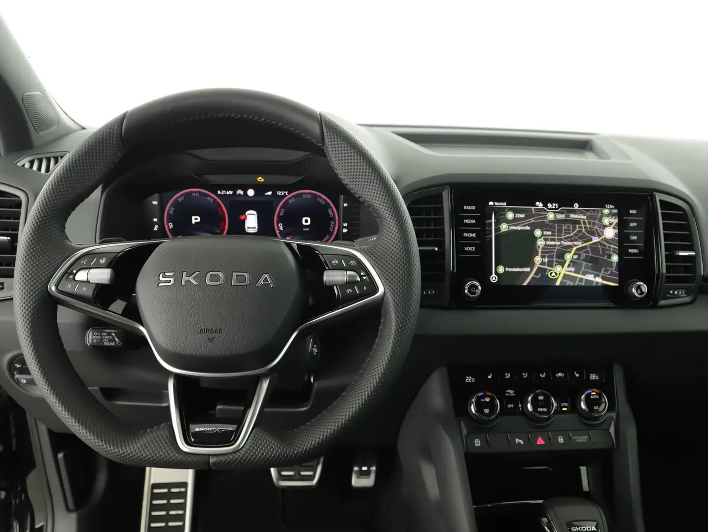 Skoda Karoq 4x4 Sportline TDI DSG Schwarz - 2