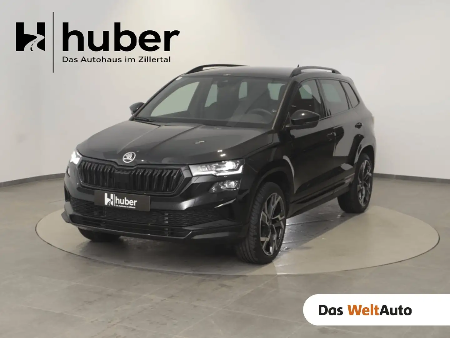 Skoda Karoq 4x4 Sportline TDI DSG Schwarz - 1