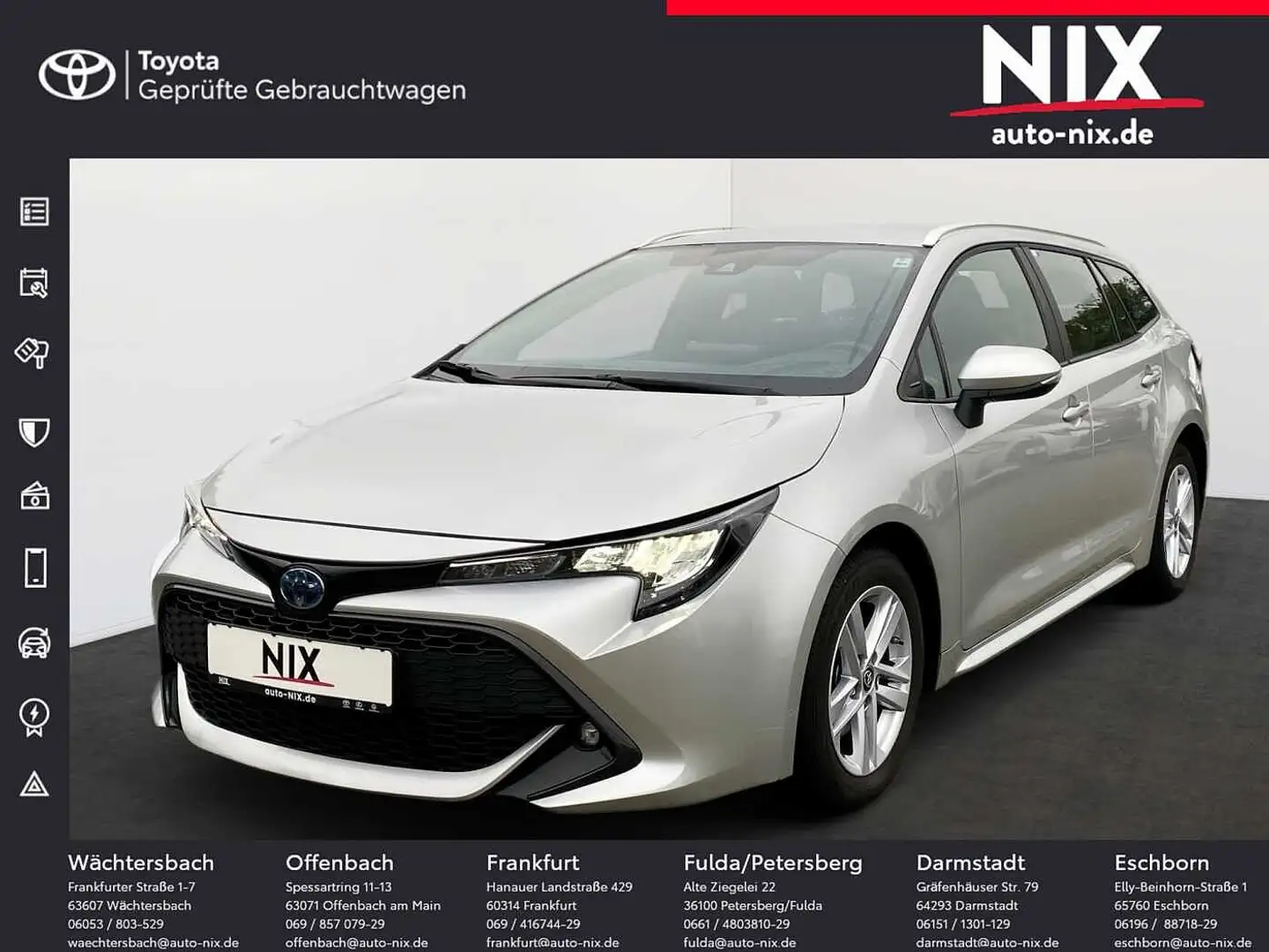 Toyota Corolla Touring Sports 2.0 Hybrid Business Ed. Argent - 1