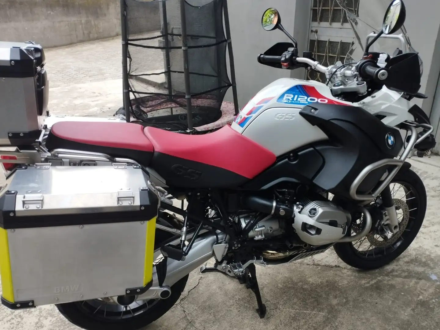 BMW R 1200 GS Adventure Bílá - 1