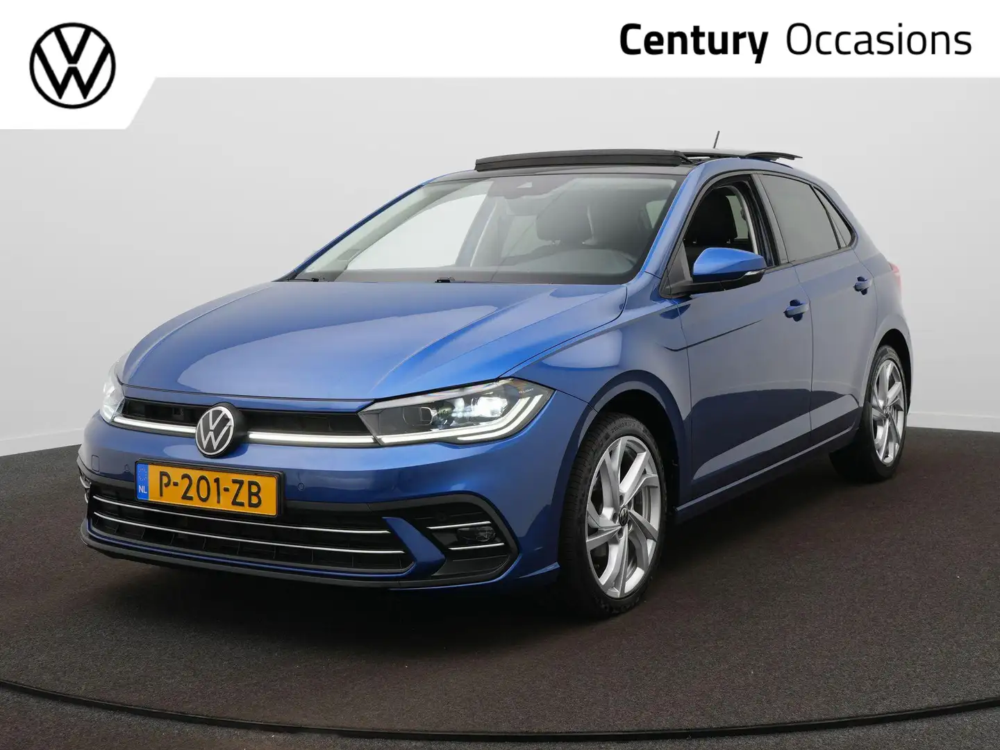 Volkswagen Polo 1.0 TSI Style DSG / Panodak / Virtual / Stoelverwa Bleu - 1