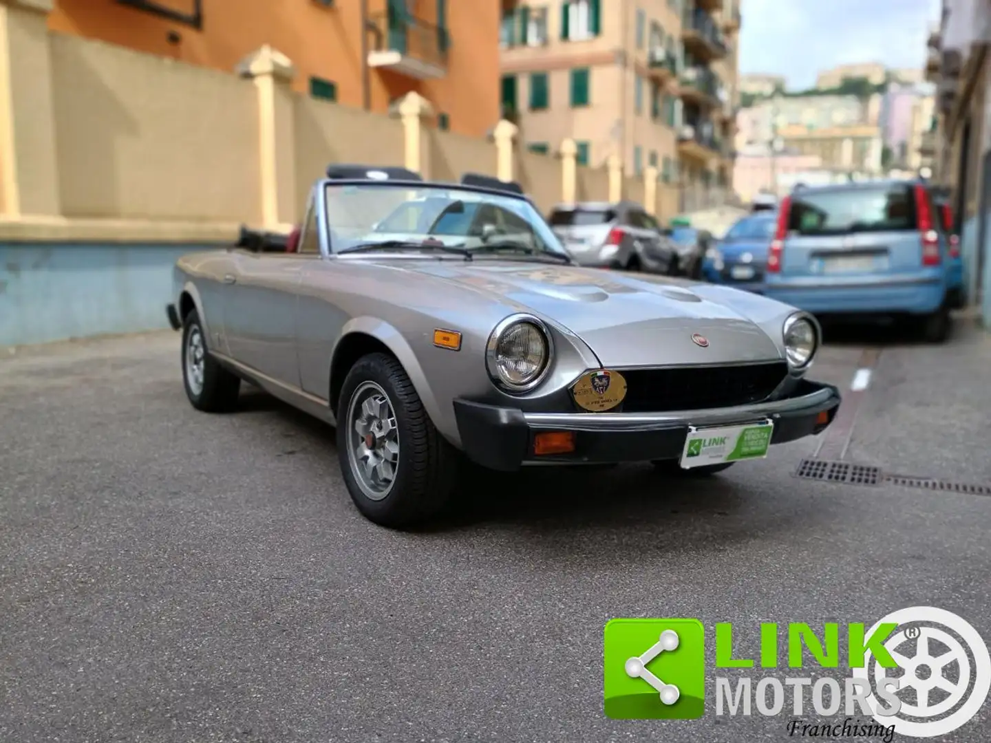 Fiat 124 Spider 2000 I.e. America Targa OroAsi Argent - 2