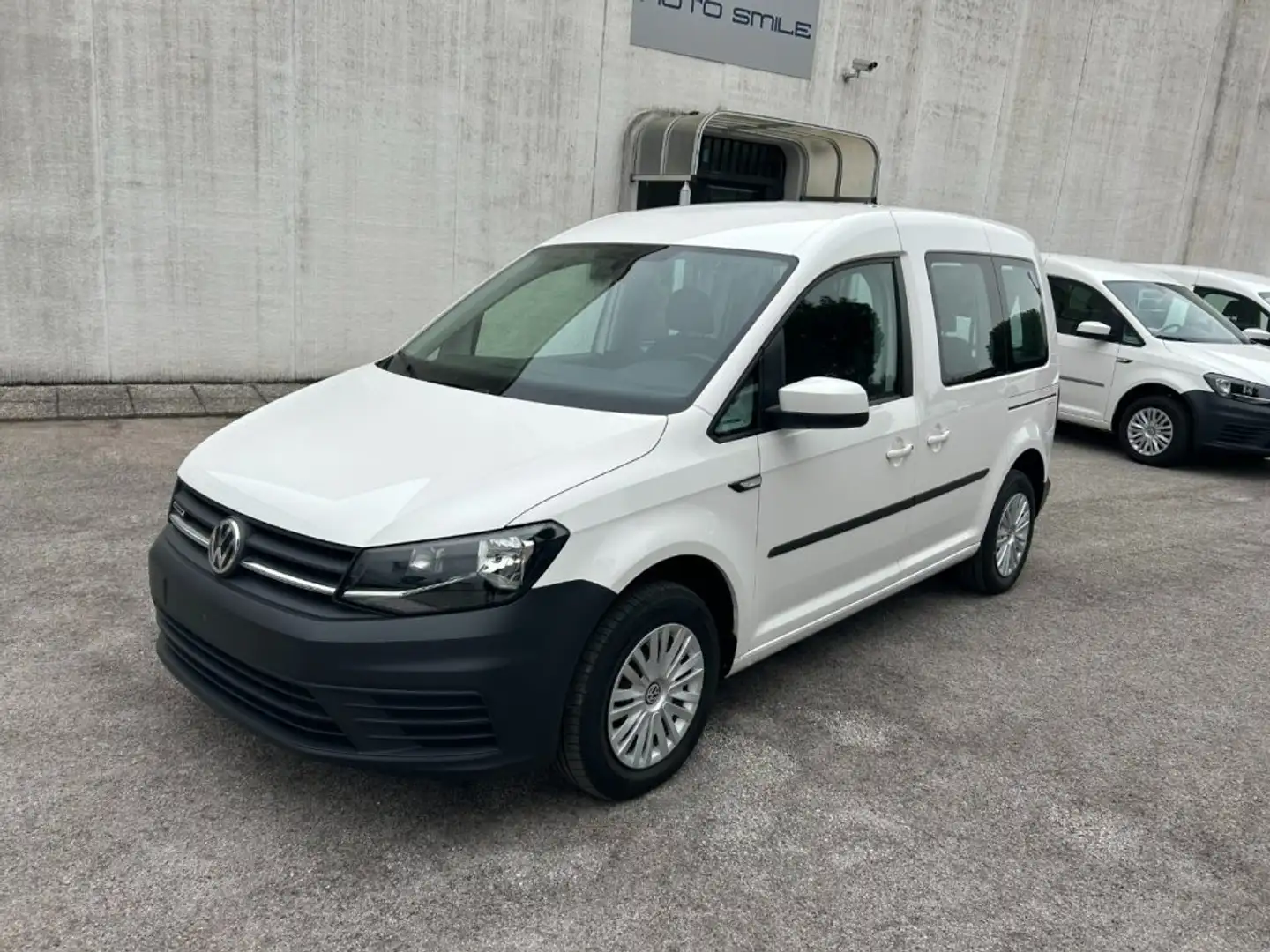 Volkswagen Caddy 1.4 TGI 5 Posti Bianco - 1