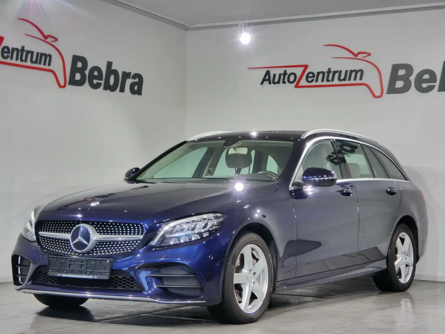 Mercedes-Benz C 180 T d Automatik/LED/Navi/Leder/SHZ/PDC/Kamer Blau - 1