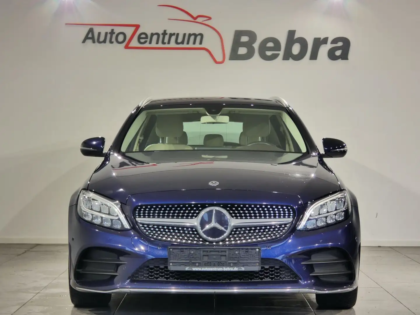 Mercedes-Benz C 180 T d Automatik/LED/Navi/Leder/SHZ/PDC/Kamer Blau - 2