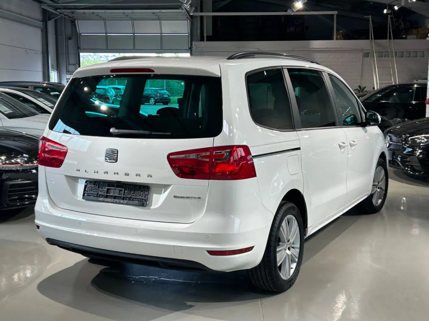 SEAT Alhambra Style 2.0 TDI*7 SITZER*RFK* Weiß - 2