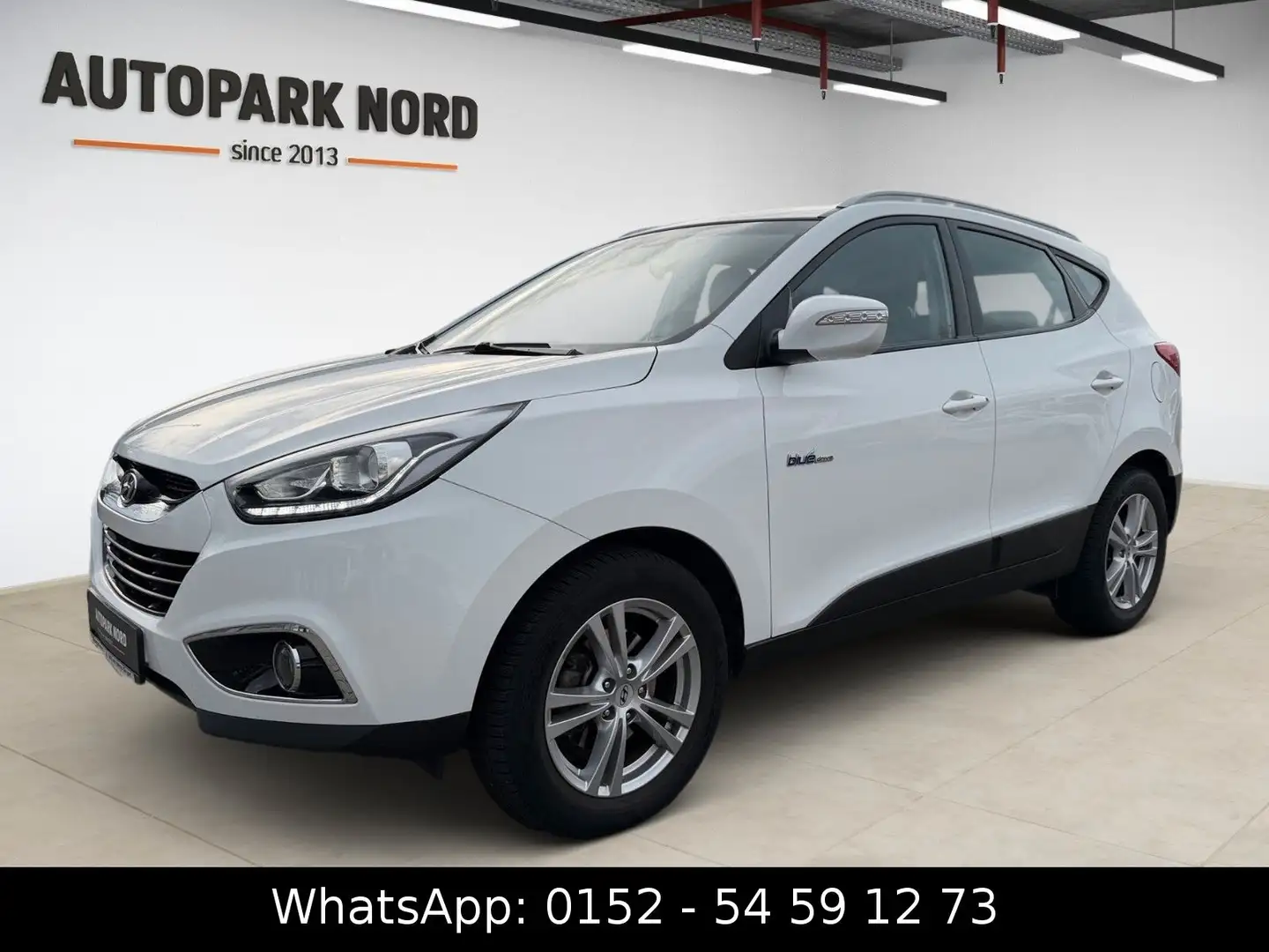 Hyundai iX35 blue Finale 2WD/TEILLEDER/LED/SHZ/TEMP/PDC Blanco - 1