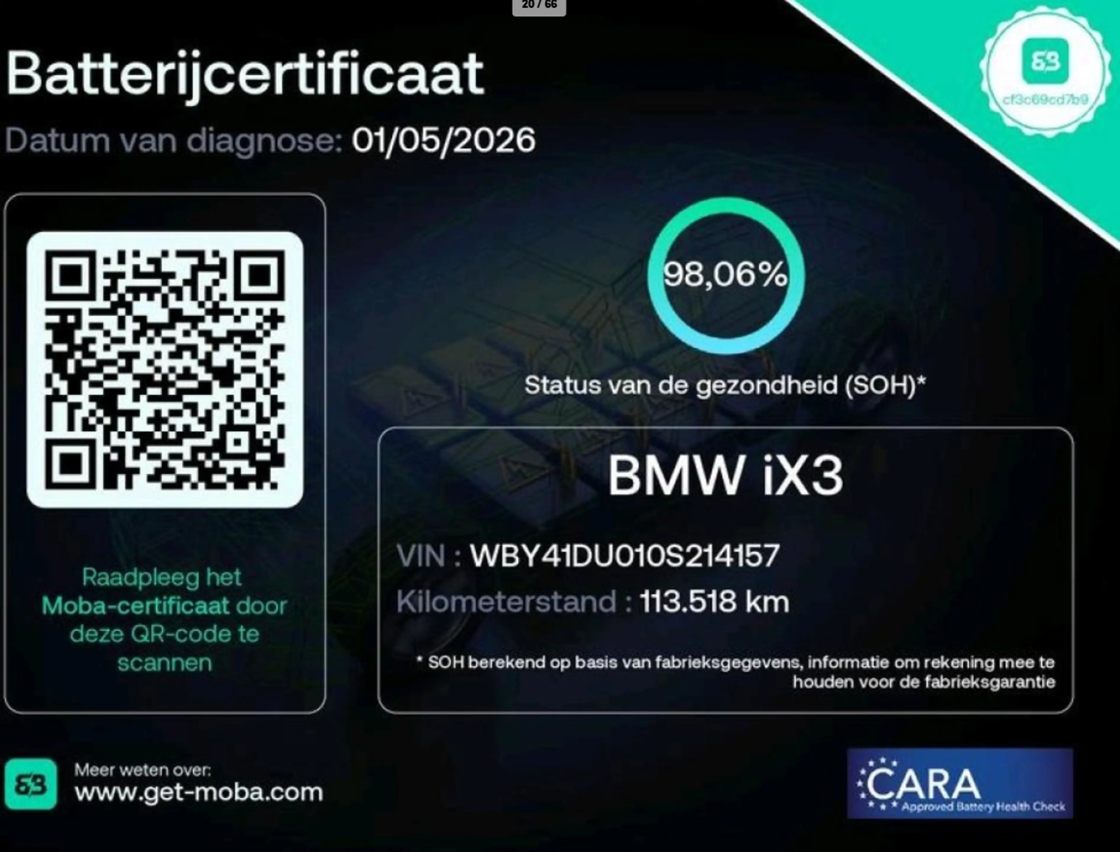 BMW iX3 Executive 80 kWh 98% SOH Shadow Line Pano|Leder|Tr — photo 3