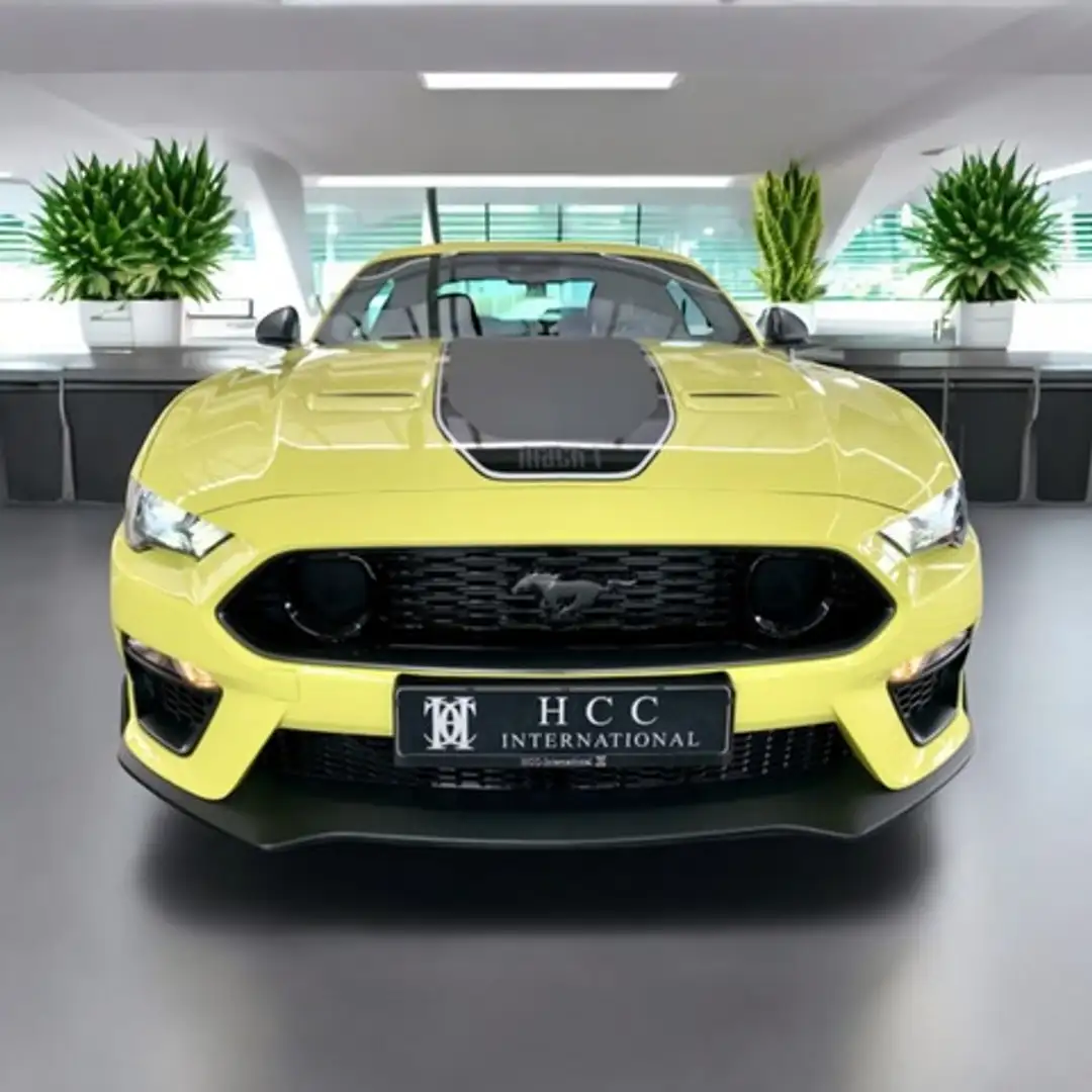 Ford Mustang Mach1 6gang | 7J/100 Tkm Ford Garantie Gelb - 1
