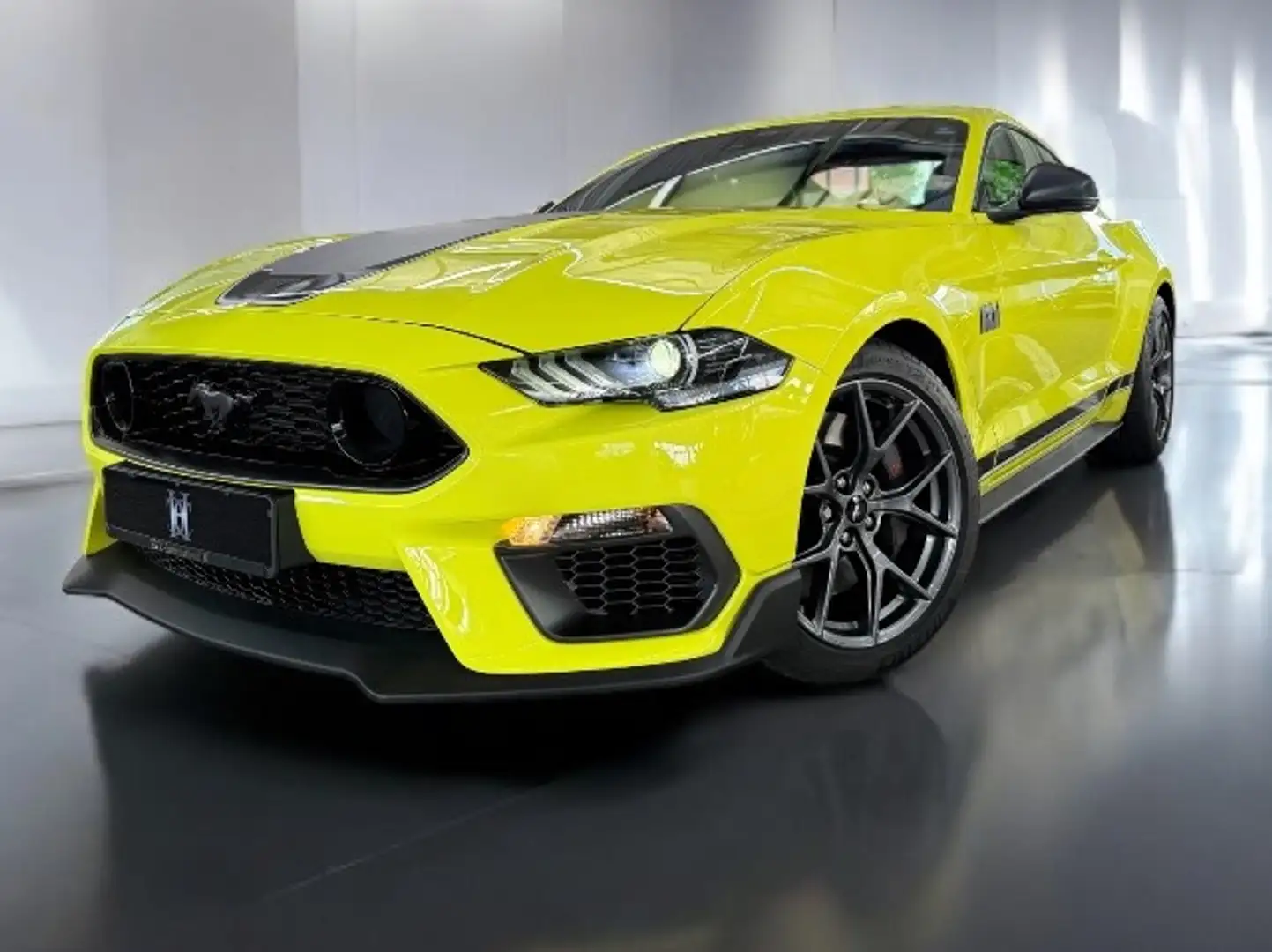 Ford Mustang Mach1 6gang | 7J/100 Tkm Ford Garantie Gelb - 1