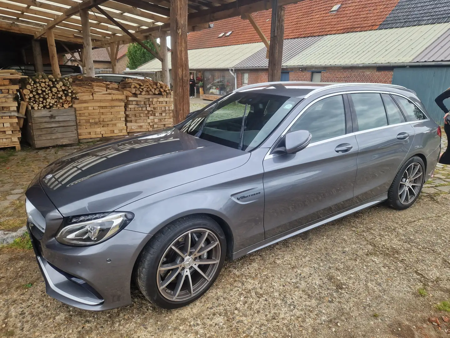 Mercedes-Benz C 63 AMG AMG C 63 T AMG Speedshift 7G-MCT Grijs - 1