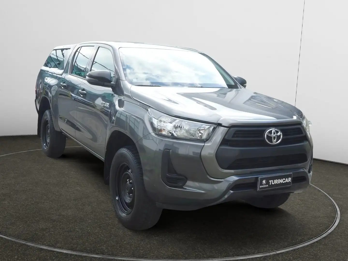 Toyota Hilux Hilux 2.4 D-4D 4WD 4 porte Double Cab Comfort N1 Grigio - 1