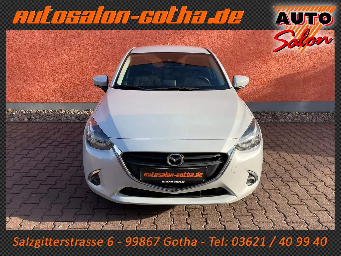 Mazda 2 Lim. Kizoku LED+CAM SHZ KLIMAAUTO 1.Hand SHEFT Weiß - 2
