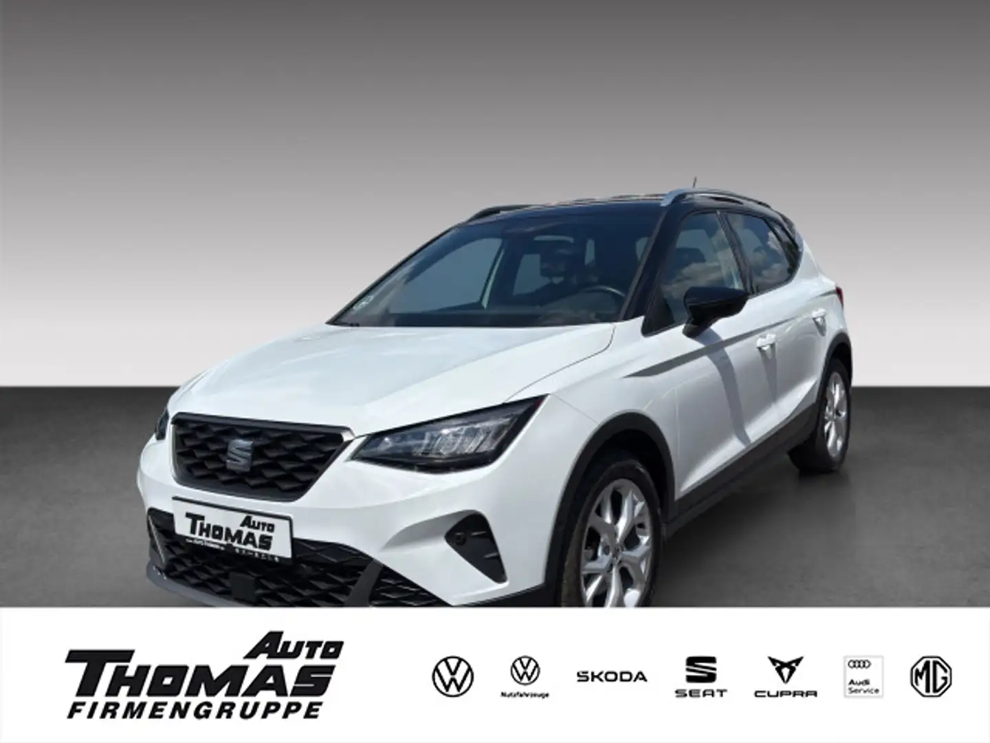 SEAT Arona FR 1.0 TSI DSG ACC+NAVI+KESSY Weiß - 1