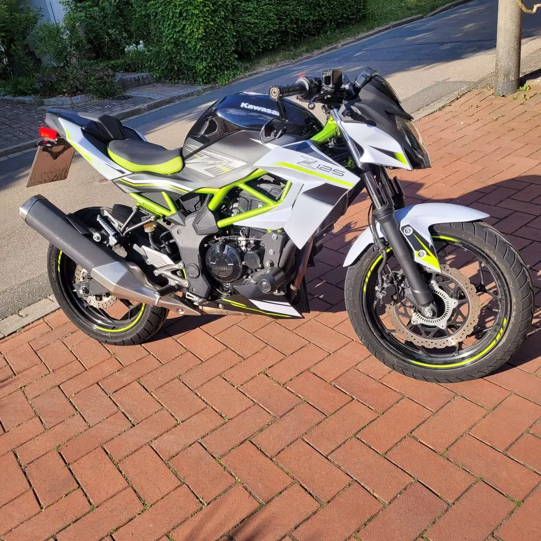 Kawasaki Z 125 Wit - 1