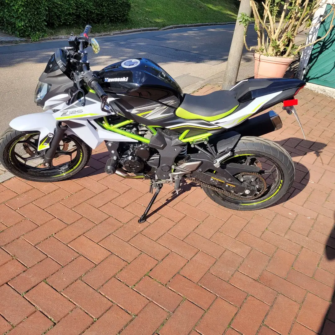 Kawasaki Z 125 Wit - 2