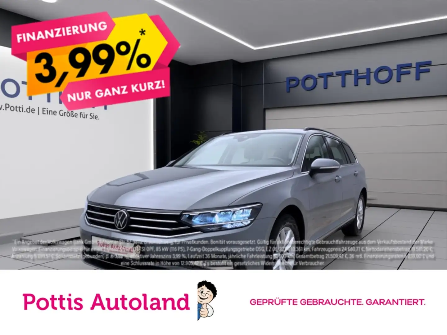 Volkswagen Passat Variant 2.0 TDI DSG BUSINESS NAVI KAMERA KLIMA PDC Grau - 1