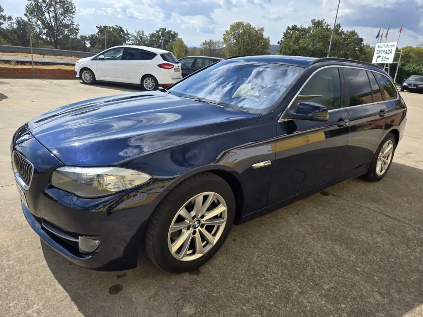 BMW 520 520dA Touring Blauw - 1