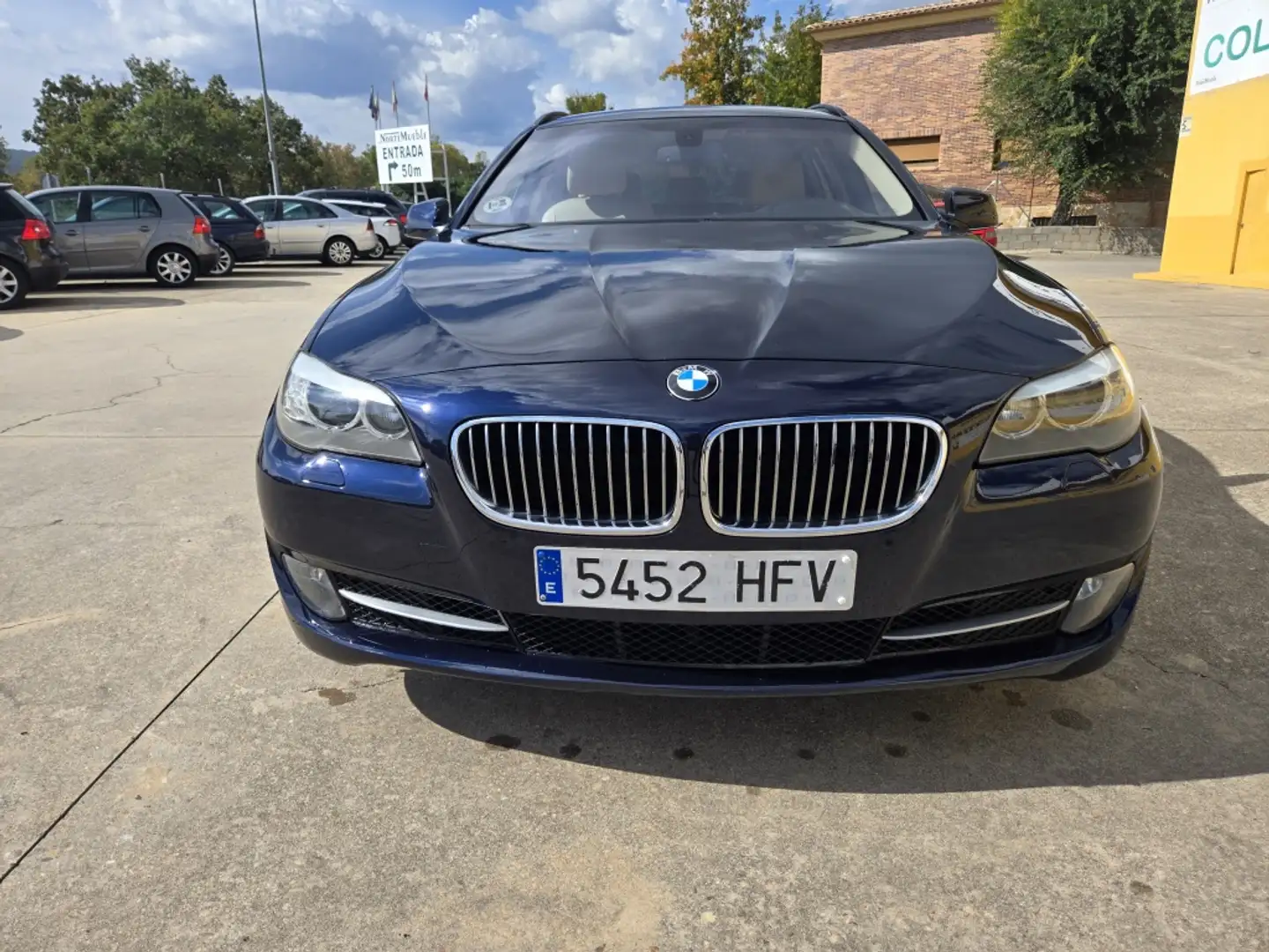 BMW 520 520dA Touring Blauw - 2