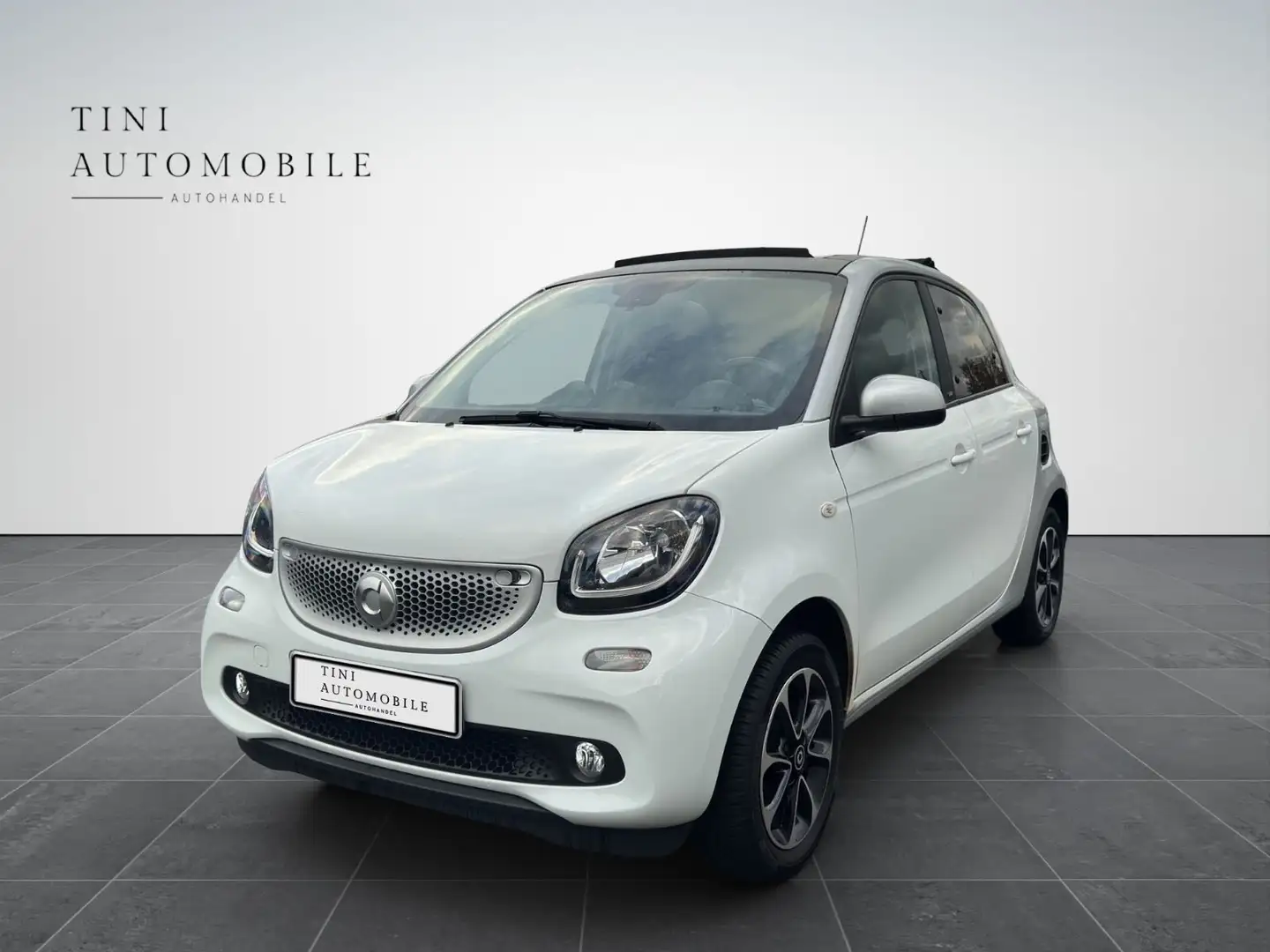 smart forFour forfour Prime 66kW *TÜV*Faltdach*Klima* Silber - 1