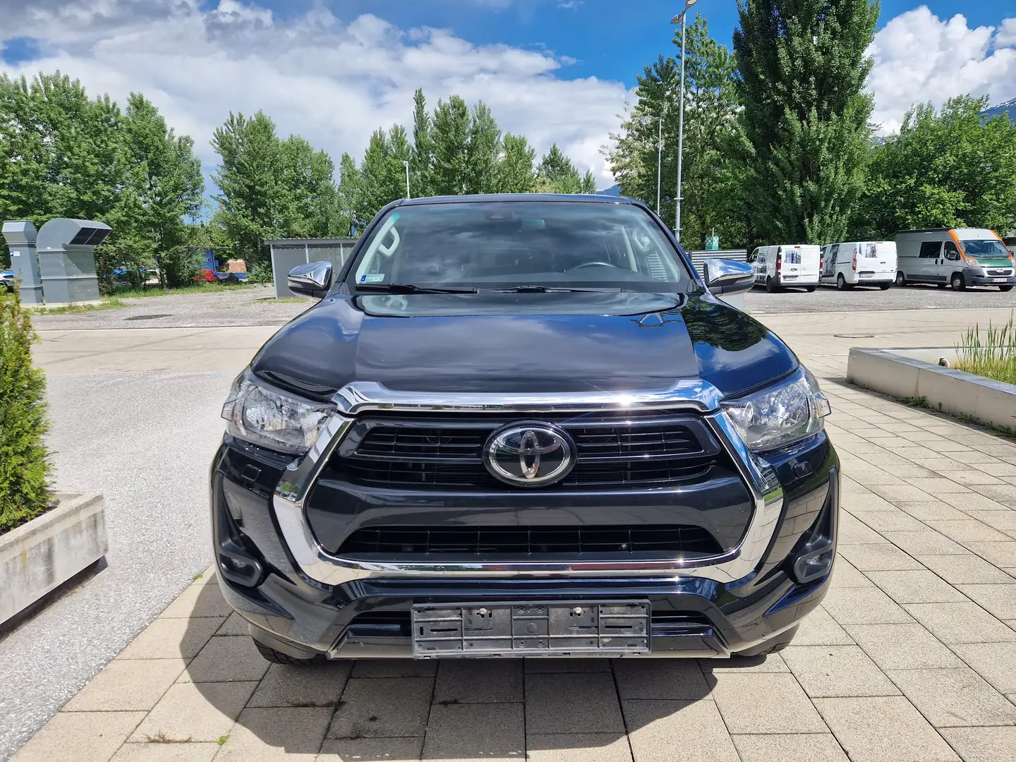 Toyota Hilux DK 4WD 2,8 D-4D Werksgarantie-Pickerl neu!-Hardtop Schwarz - 2