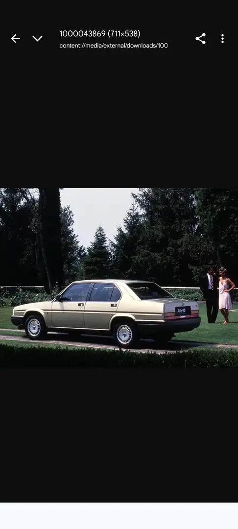 Alfa Romeo 90 Alfa 90 2.0 Iniezione Beige - 2