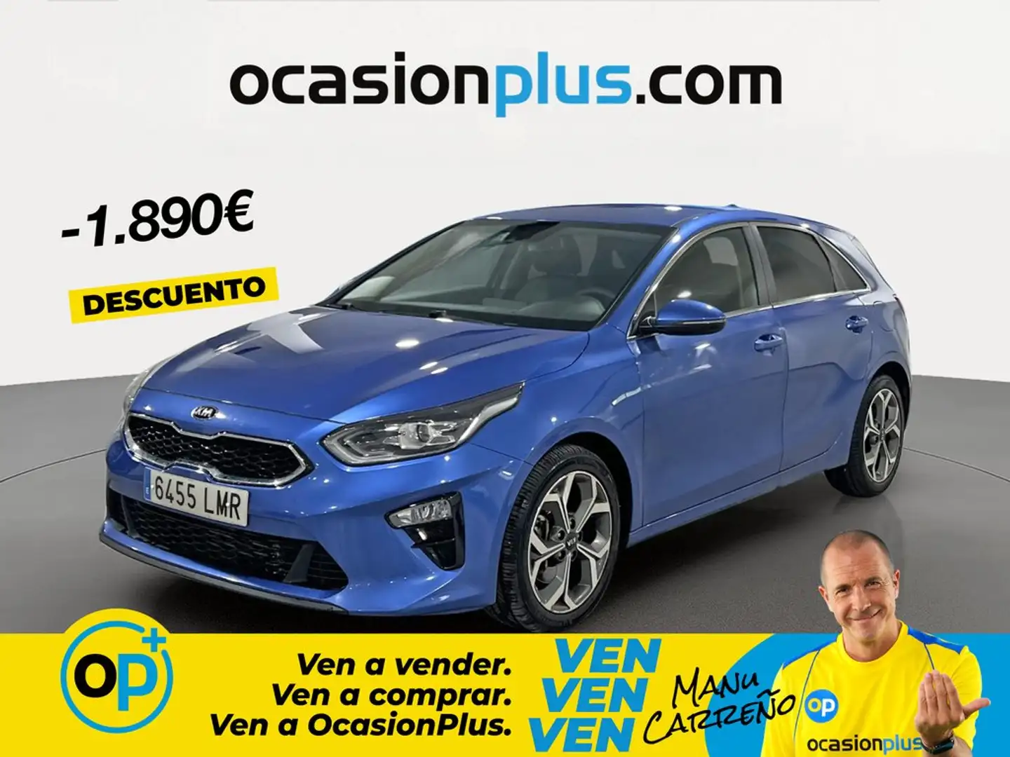 Kia Ceed / cee'd 1.0 T-GDI Eco-Dynamics Tech 120 Azul - 1