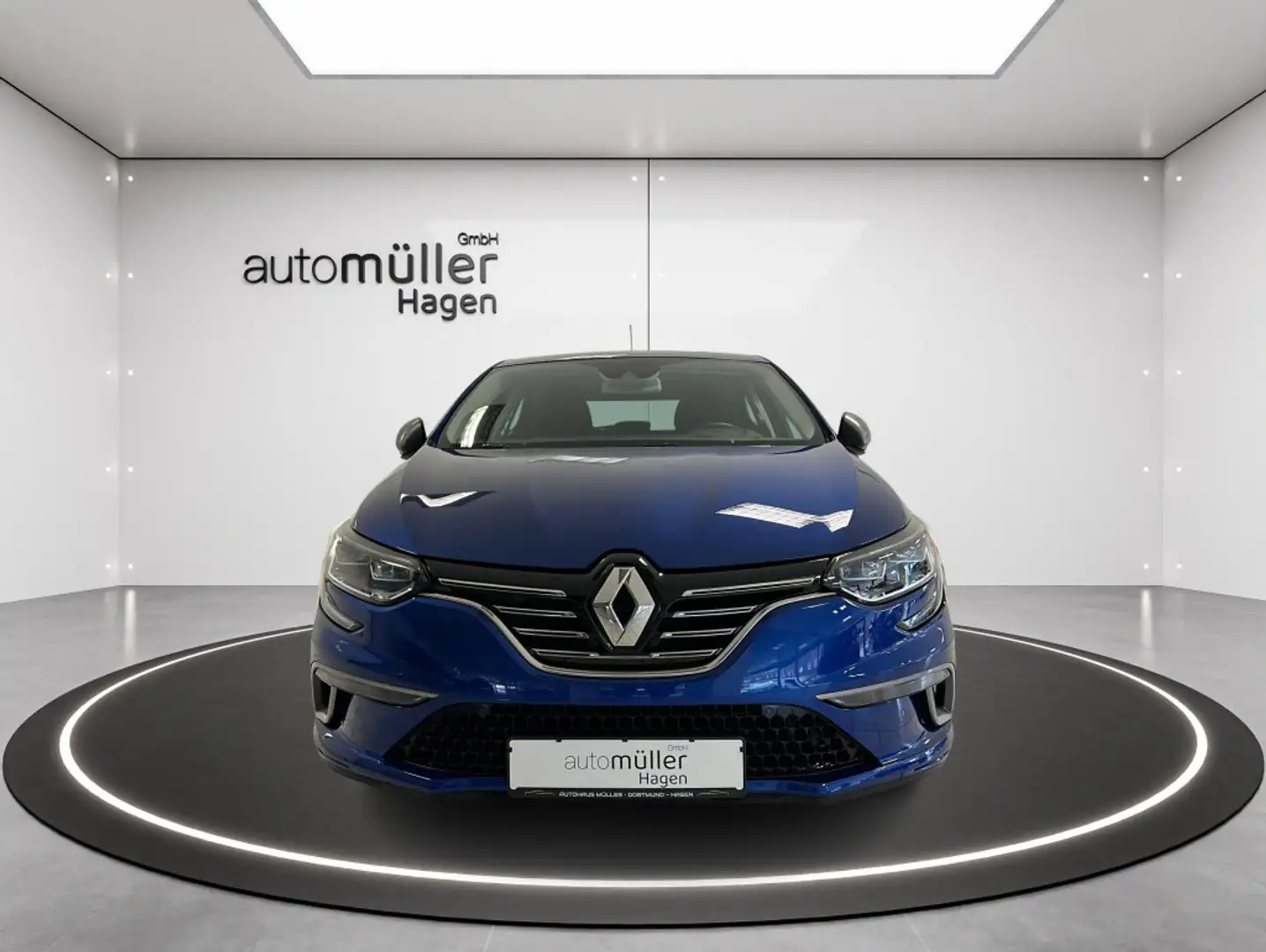 Renault Megane 1.3 TCe GT-Line EDC KAM|NAVI|TEMP|LED|AMB Azul - 2