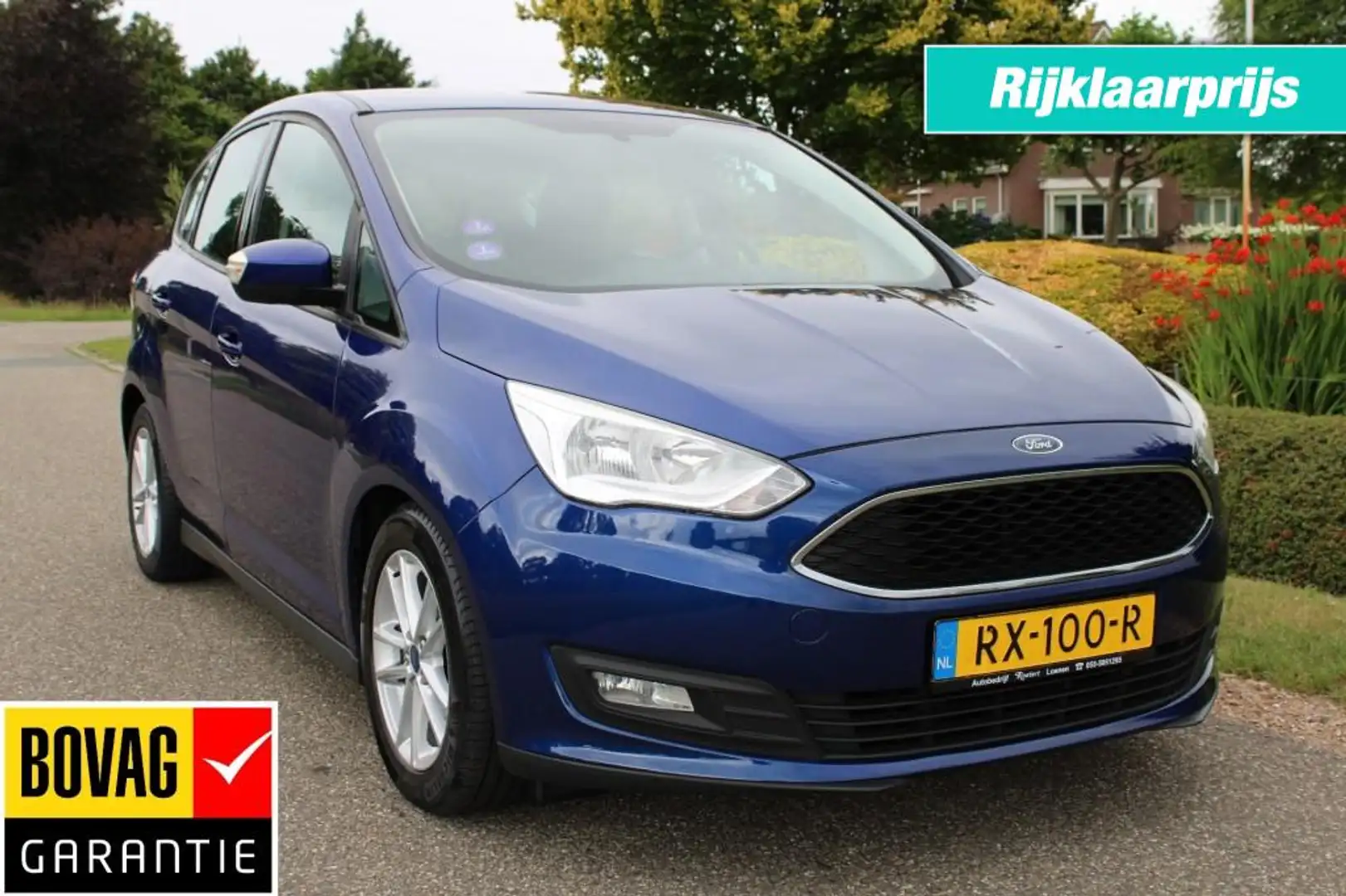 Ford C-Max 1.0 125pk Trend airco/cruise/navi/PDC/lm velgen Azul - 1