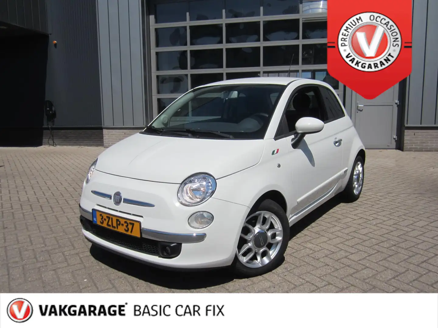 Fiat 500 1.2 sport airco Wit - 1