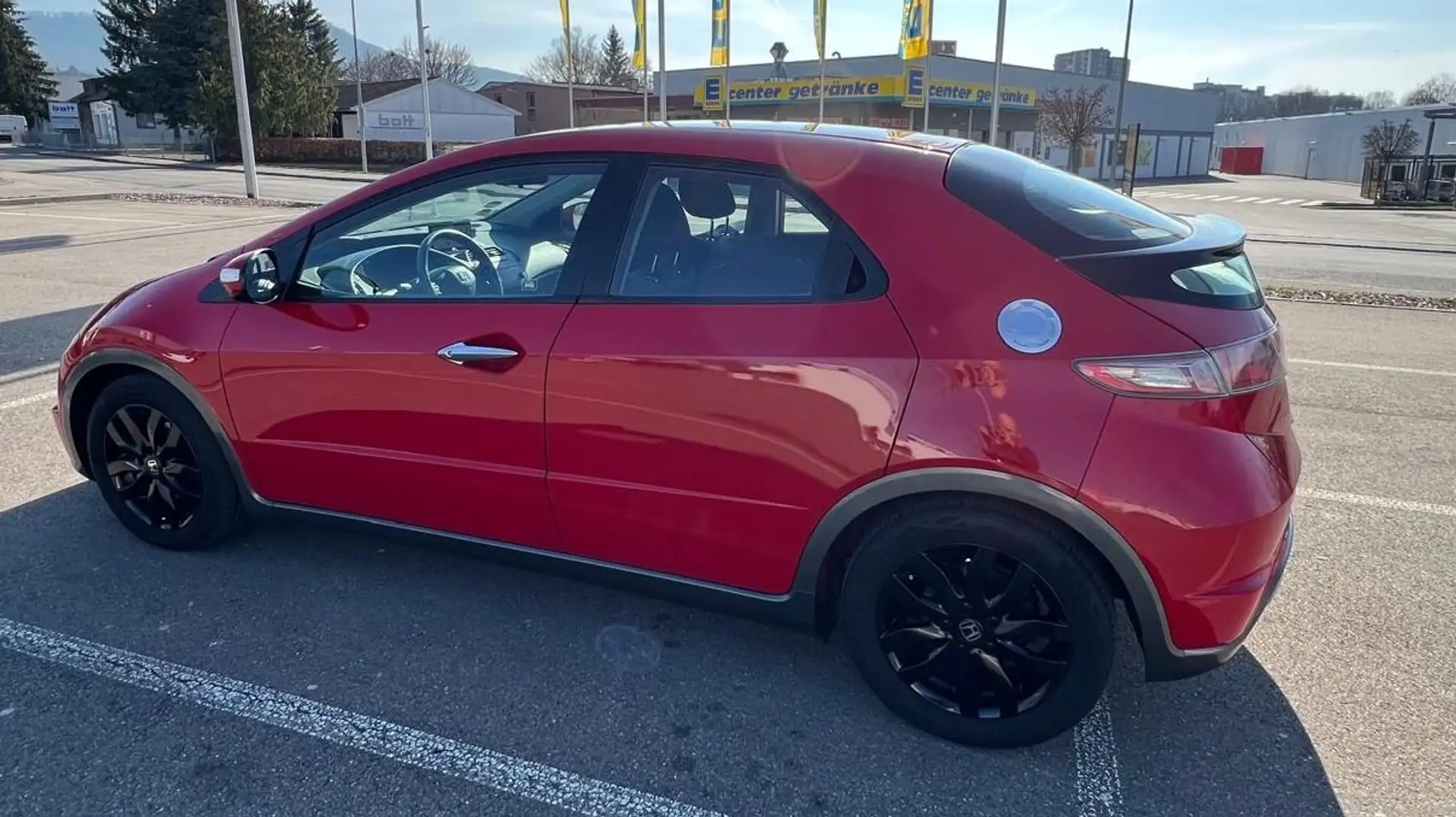 Honda Civic Sport-Navi-Rückfahrkamera-Unfallfrei -TÜV 27 Rot - 2