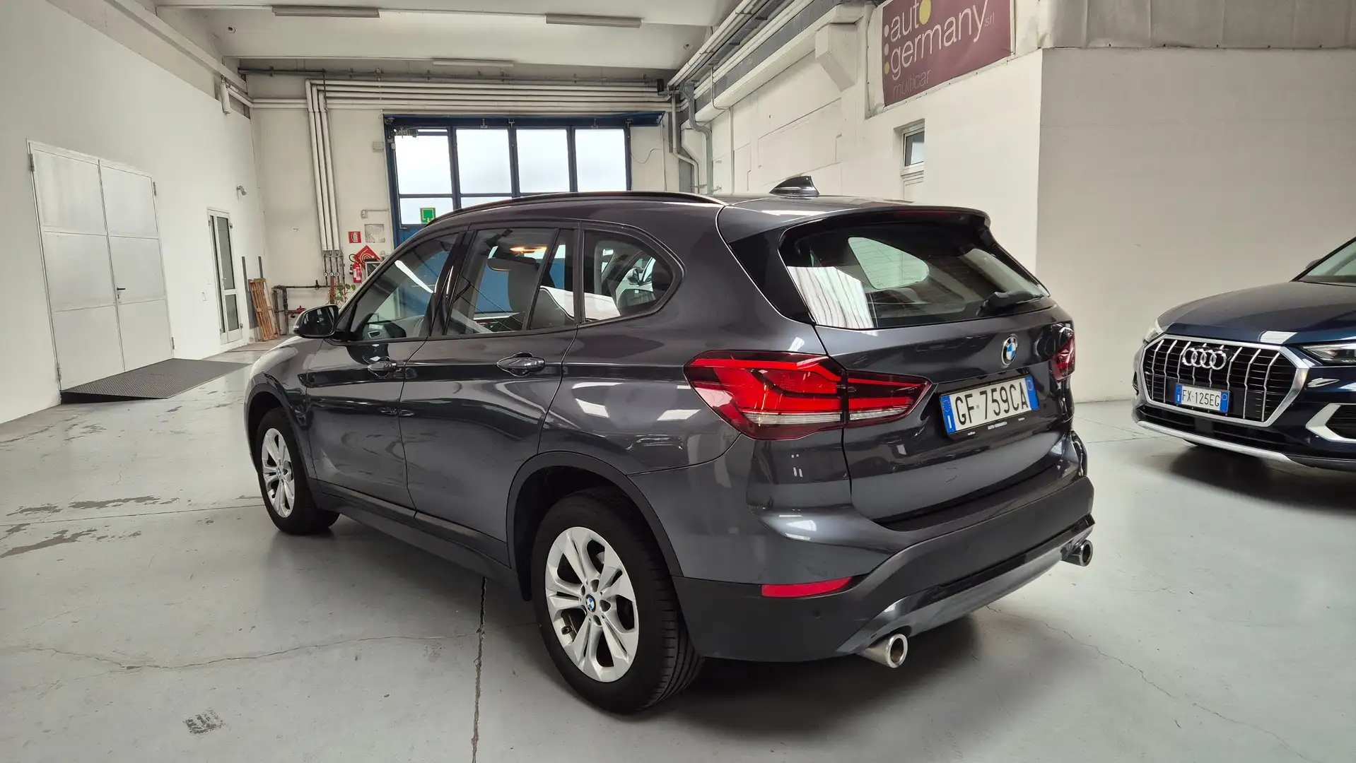 BMW X1 xdrive18d 150CV -SEDILI SPORT-FULL LED-TELECAMERA Grigio - 1