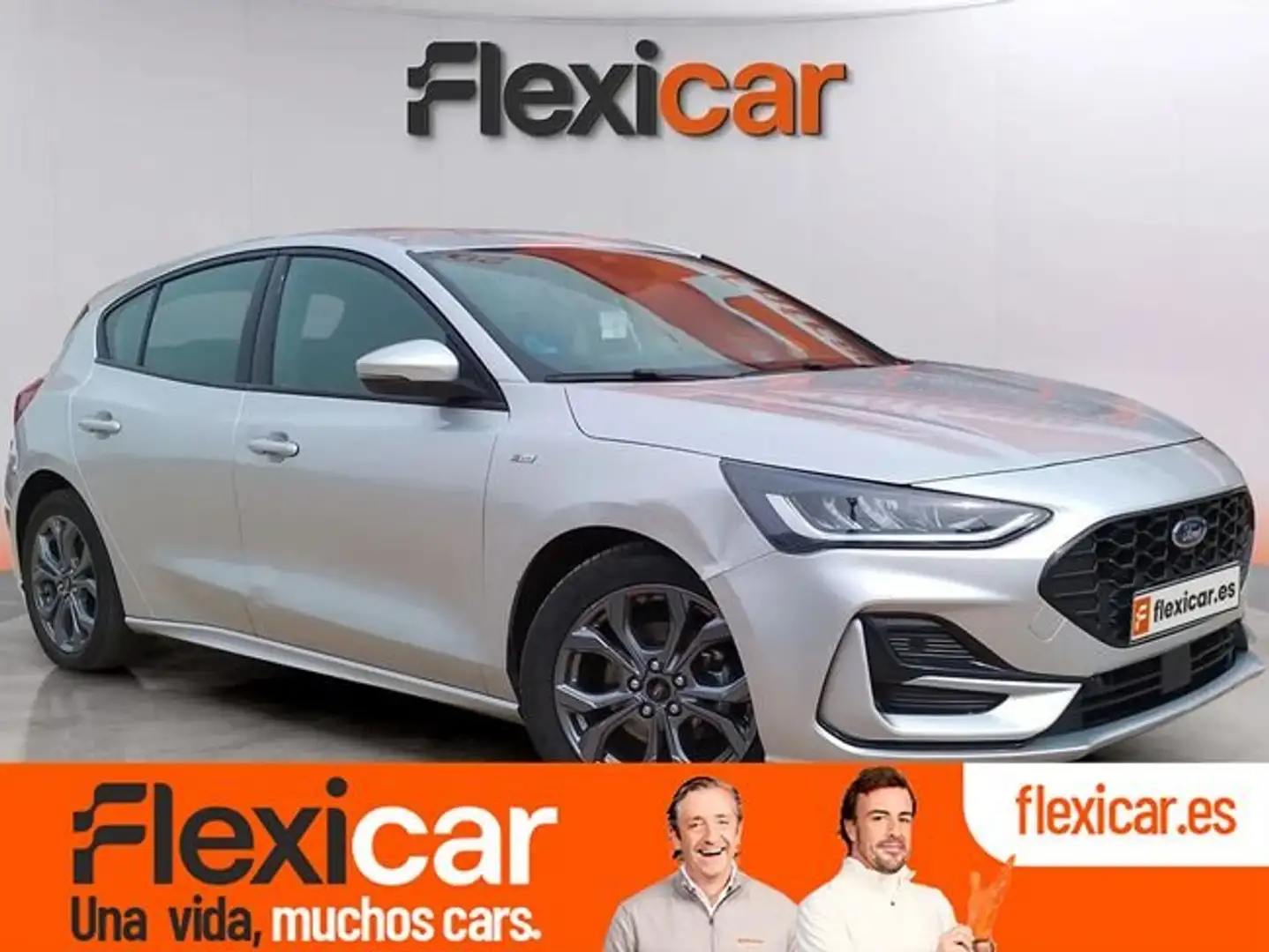 Ford Focus 1.0+Ecoboost+MHEV+92kW+ST-Line+Auto Gris - 1