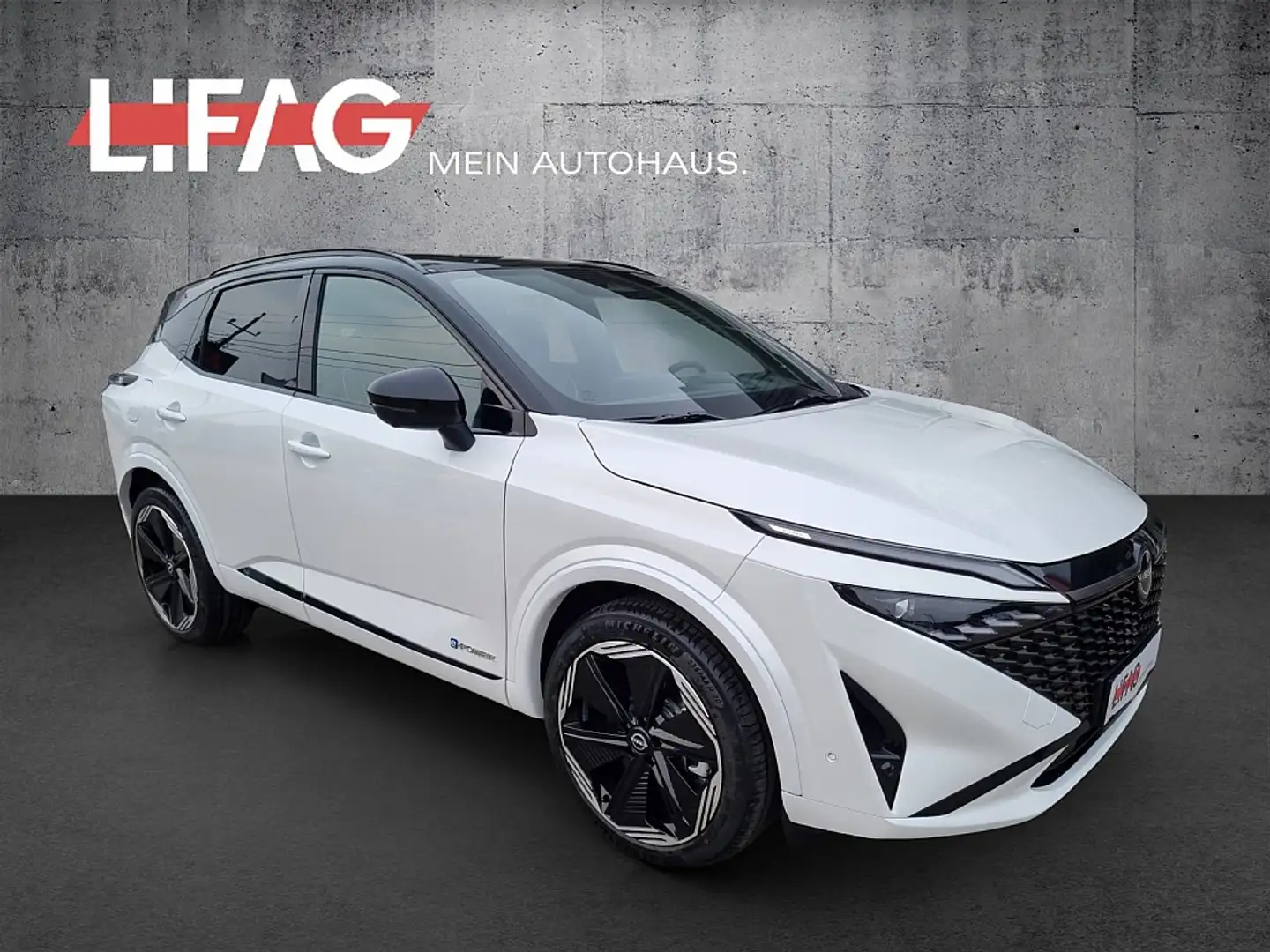 Nissan Qashqai 1,5 VC-T e-Power N-Design+ *ab € 34.990,-* Weiß - 1