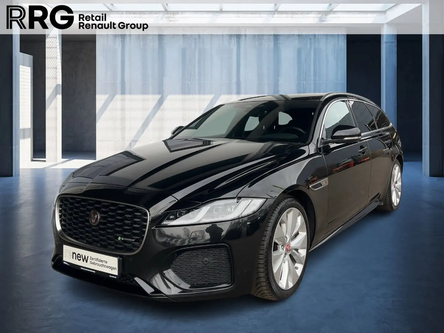 Jaguar XF Sportbrake D200 R-Dyn. SE AWD Mild-Hybrid Schwarz - 1