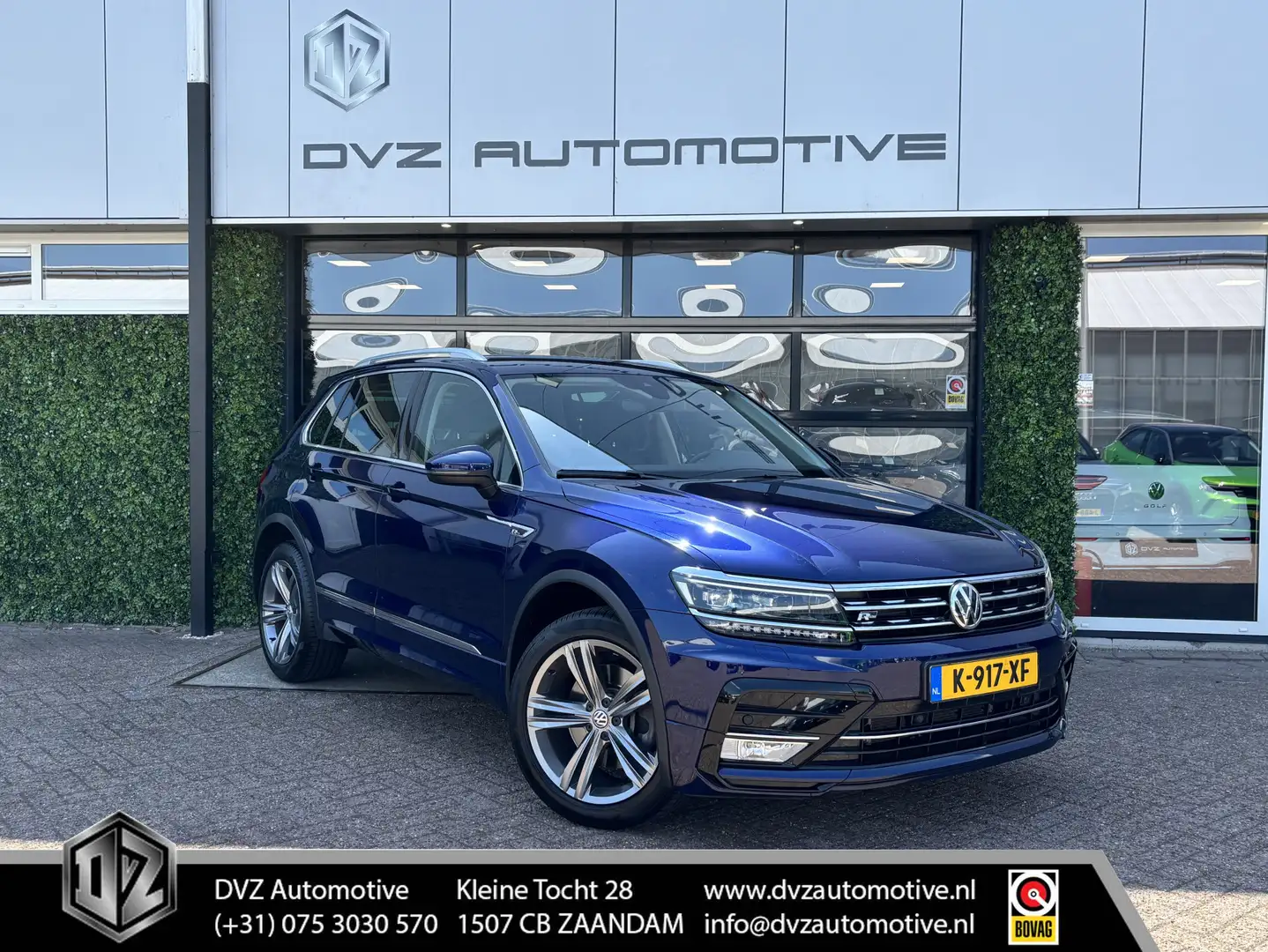 Volkswagen Tiguan 2.0 TSI 4Motion 180PK Highline | R-Line | Navi | T Blauw - 1