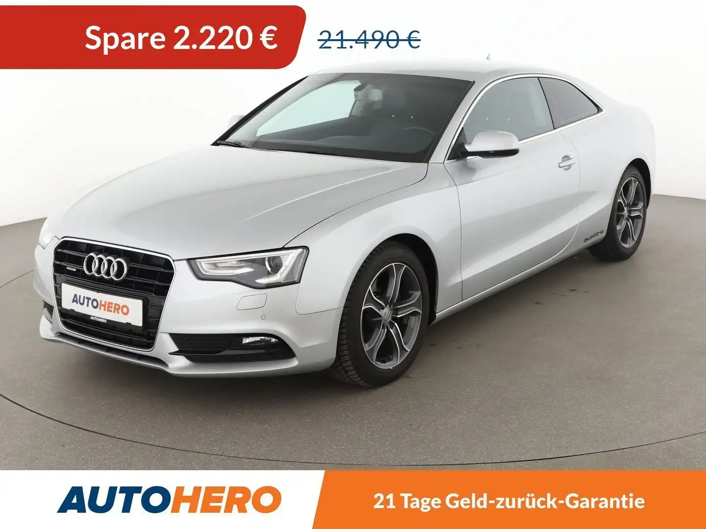 Audi A5 3.0 V6 TDI quattro Aut.*XENON*NAVI*TEMPO*PDC*SHZ* Grau - 1