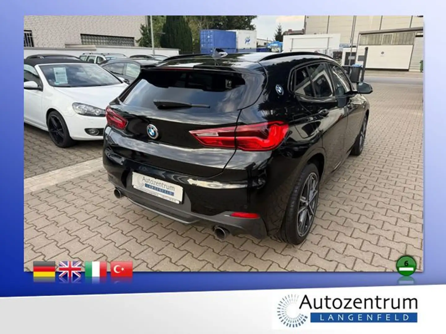BMW X2 M sDrive20i M Sport *1HAND*LEDER*NAVI*LED* Schwarz - 2