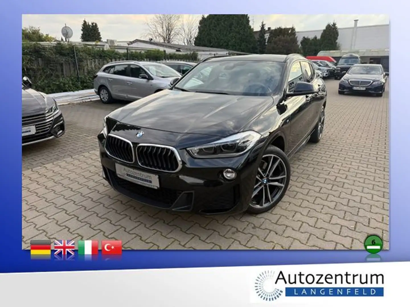 BMW X2 M sDrive20i M Sport *1HAND*LEDER*NAVI*LED* Schwarz - 1