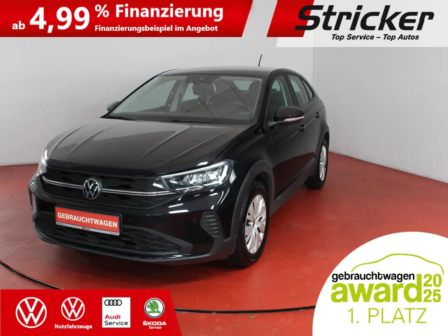 Volkswagen Taigo 1.0TSI 213,-ohne Anzahlung AHK Schwarz - 1