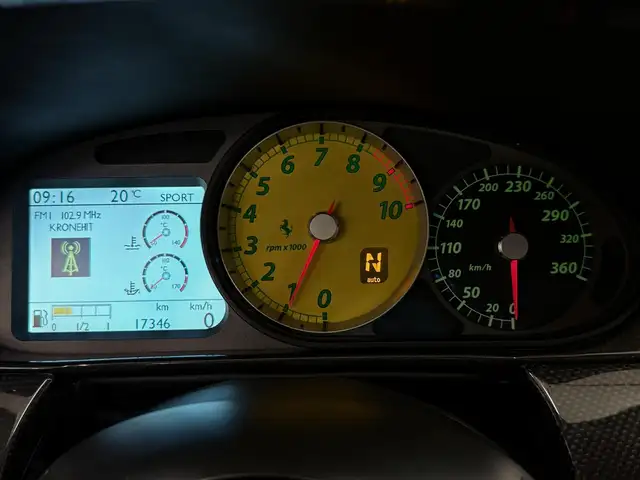 Ferrari 599 599 GTB F1 Carbon Rosso Corsa Racing Seats V12 Ansicht 46