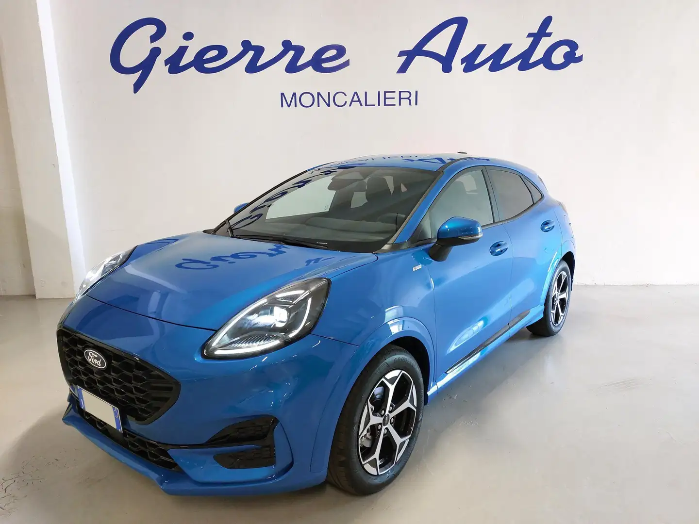 Ford Puma Puma 1.0 EcoBoost Hybrid 125 CV S&S ST-Line Bleu - 1