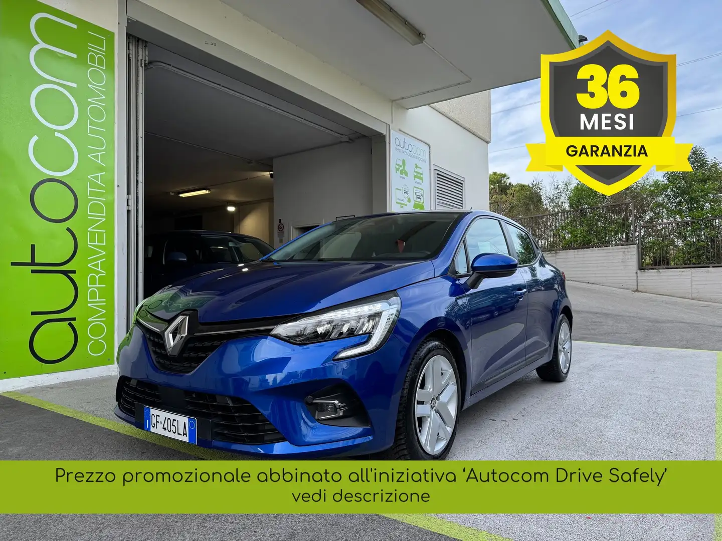 Renault Clio 1.0tce Zen GARANZIA 36 MESI LED-CARPLAY-ADAS-PROMO Blau - 1
