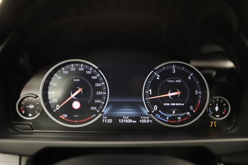 BMW X6 M50d 381PS Voll Standh. ACC Head Up Glasdach — photo 14