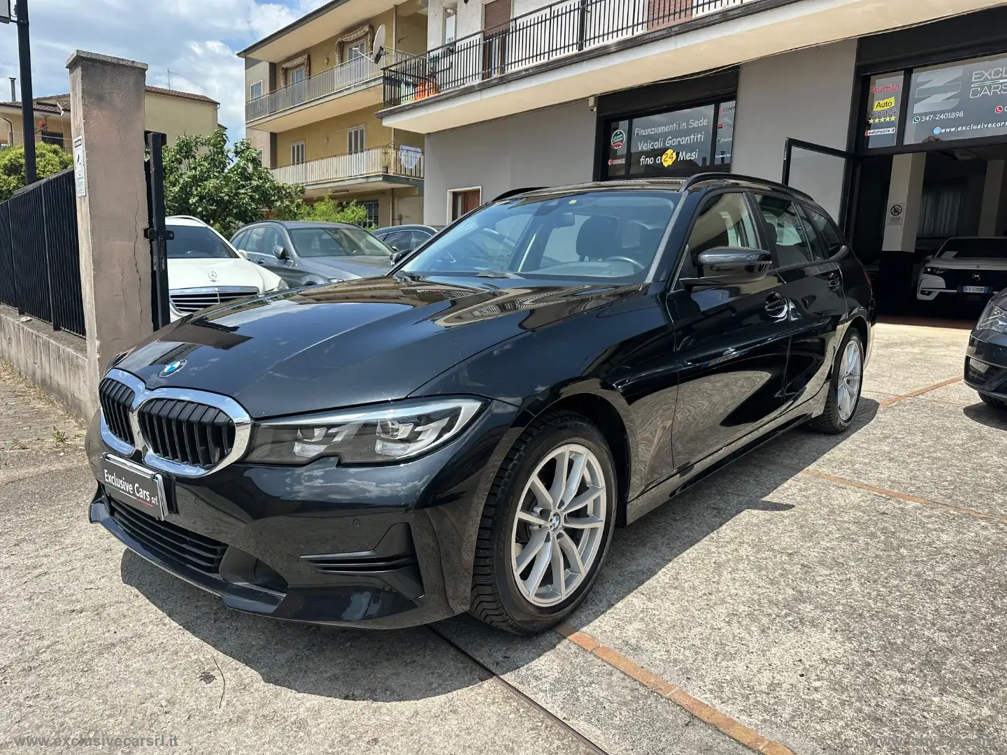 BMW 318 318d 48V Touring Business Advantage Negro - 1