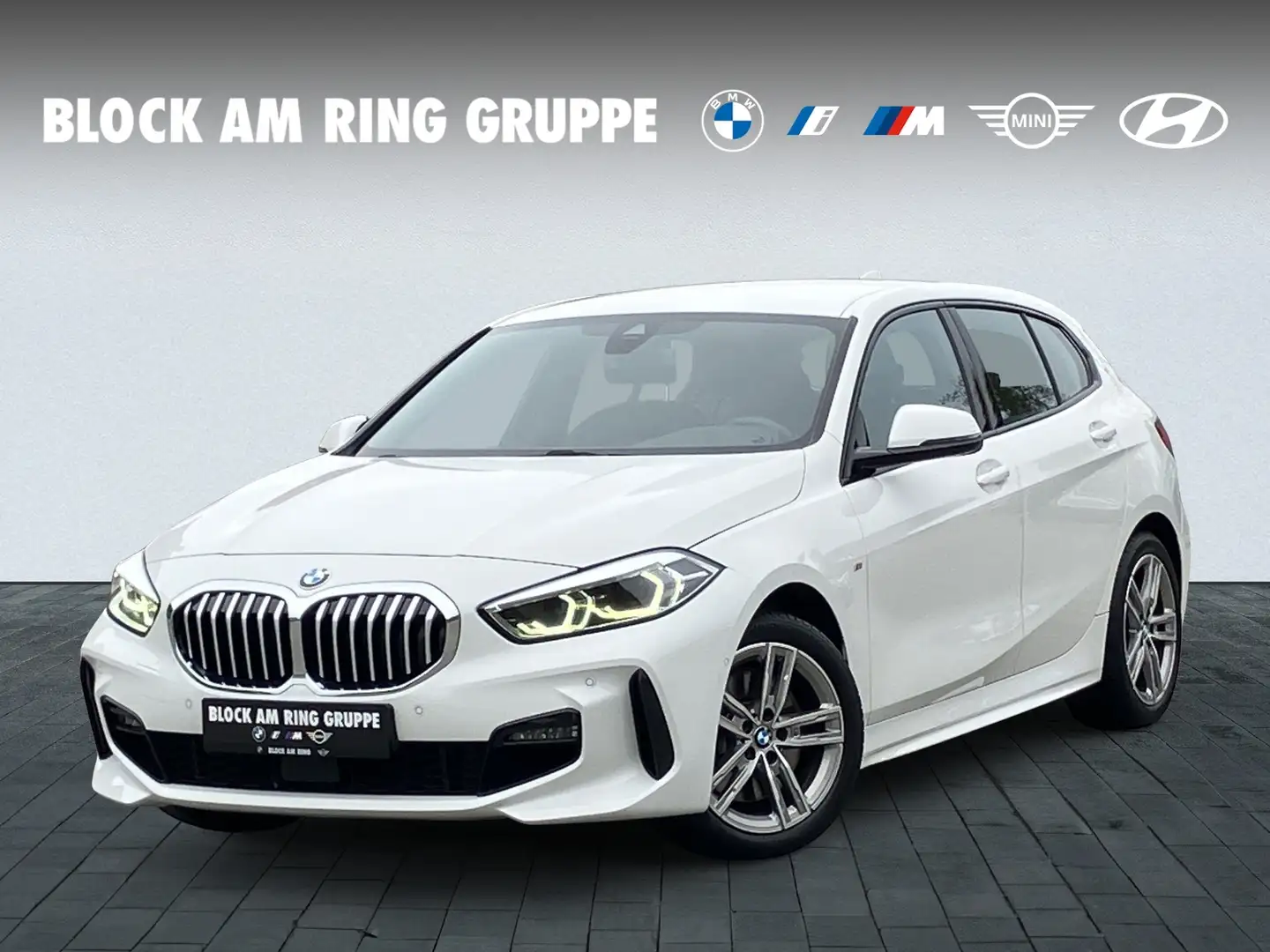 BMW 120 i Modell M Sport SH PDC LED NAVI Prof. Weiß - 1