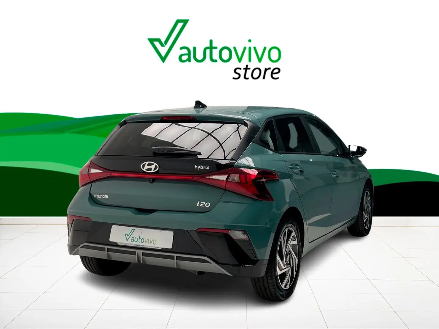 Hyundai i20 KLASS 48V 1.0 TGDI 100 CV 5P Verde - 2