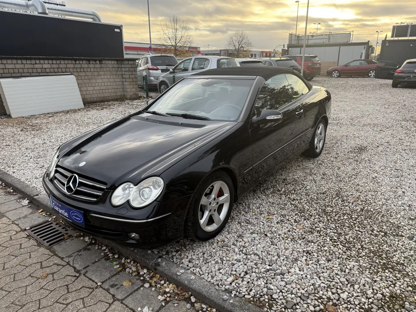 Mercedes-Benz CLK 320 CLK 320 AUS 2 HAND 12 MONATE GARANTIE Noir - 1