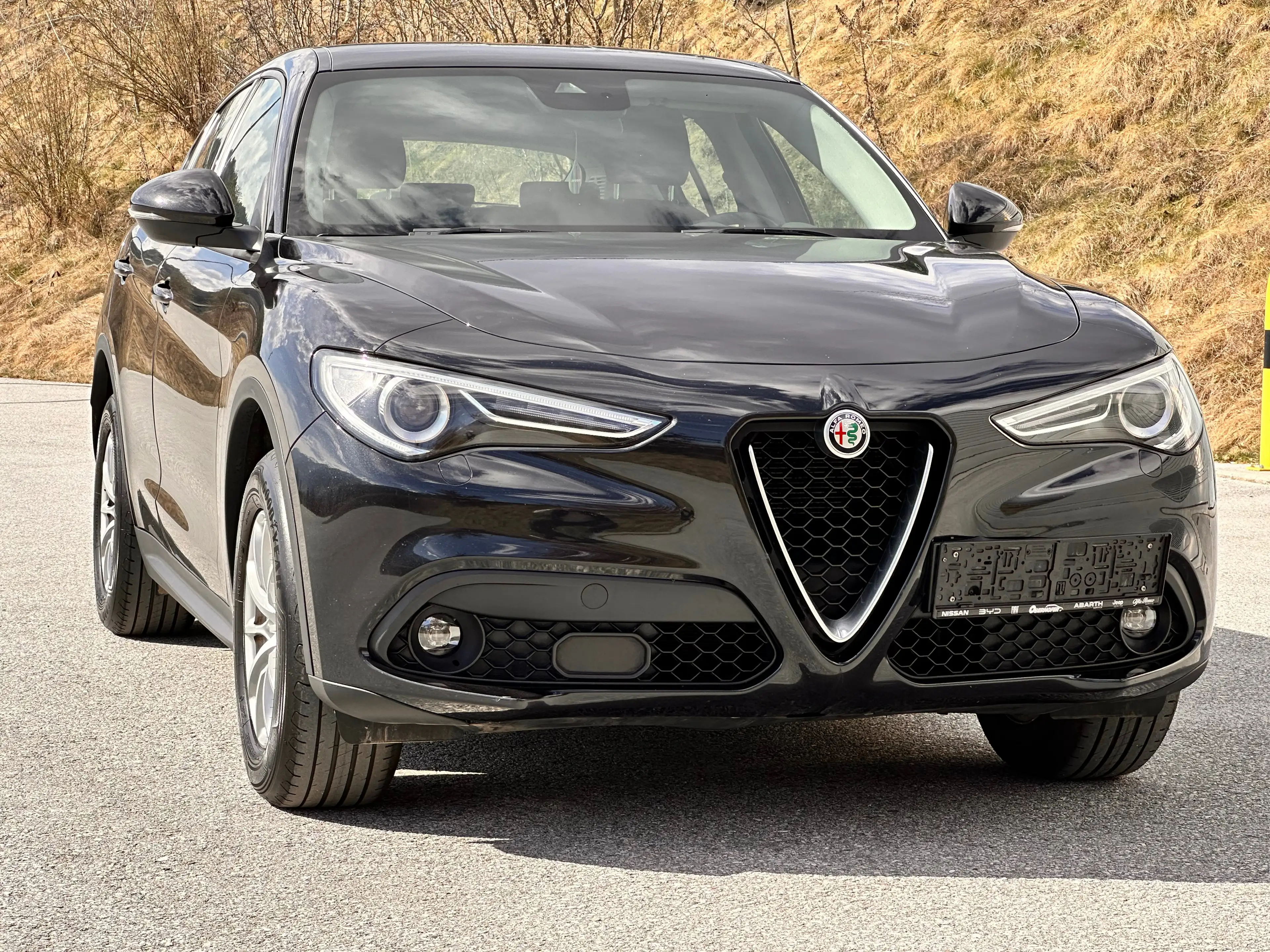 Alfa Romeo Stelvio 2.2 JTDM Q4 / Pickerl neu / Allrad / Schwarz — photo 13